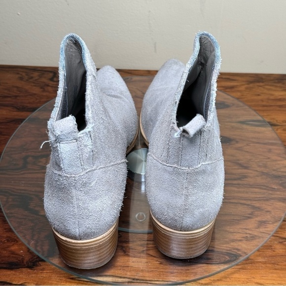 MARC FISHER Yolli Grey Suede Bootie - Picture 10 of 15